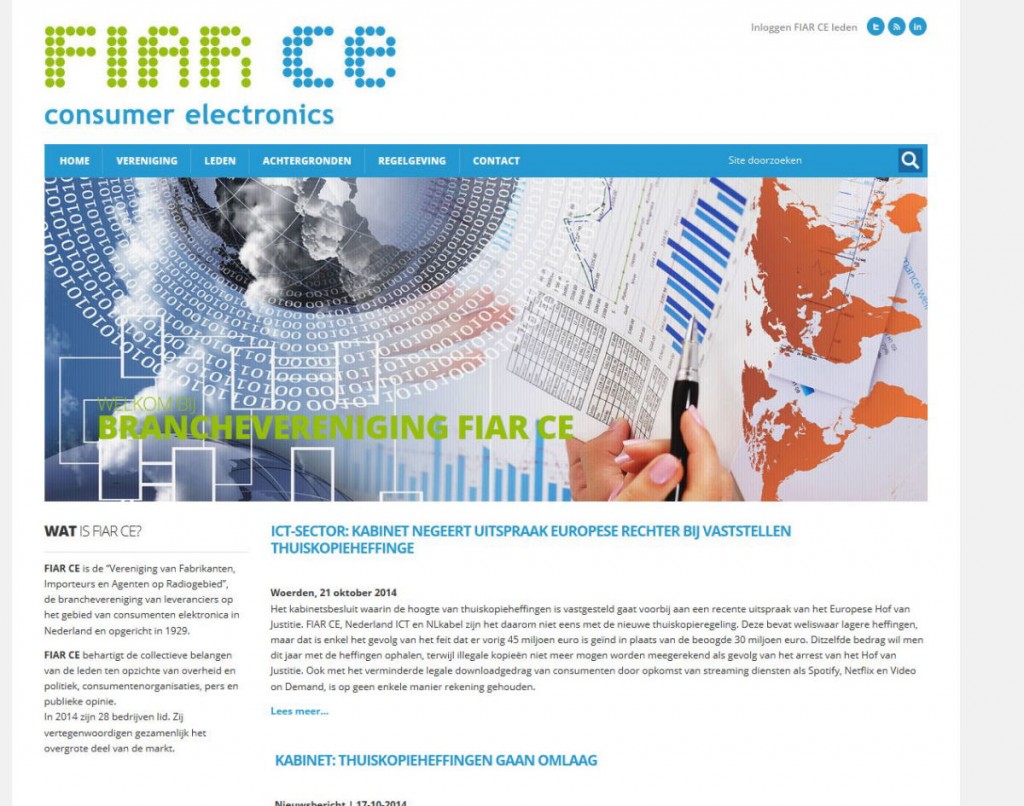 websiteontwerp fiar.nl